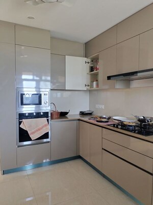 Kitchen in 3 BHK Apartment at Hiranandani Estate, Ghodbunder Road – for Sale