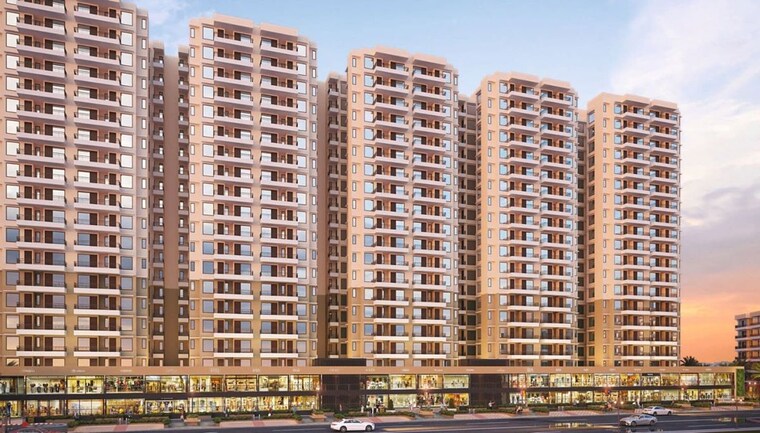 Exterior View, hcbs-auroville 3 Bedroom 741 Sq.Ft. Apartment In Sector 103 Gurgaon 10346775