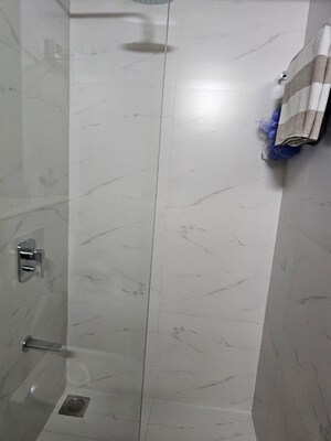 Bathroom in 2 BHK Apartment at Lodha Bel Air, Jogeshwari West – for Rent