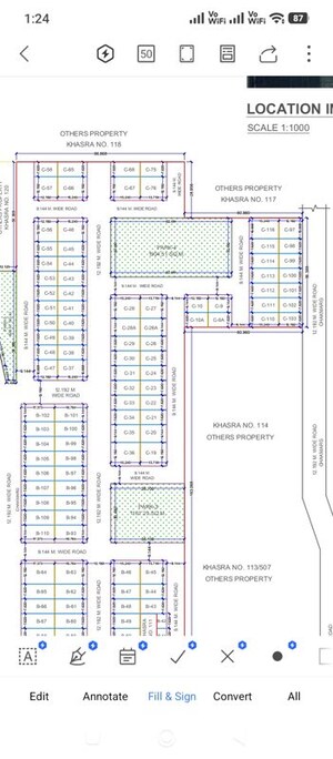  Plot – Exterior View View at Krishna Iscon Valley, Gosainganj - for Sale