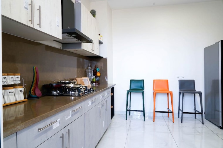 Kitchen, malwa-escon-primera 2 Bedroom 1305 Sq.Ft. Apartment In International Airport Road Zirakpur 10348874