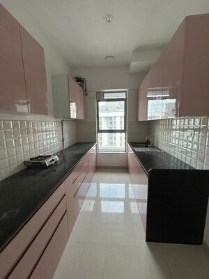 Kitchen in 1 BHK Apartment at Kalpataru Immensa, Kolshet Road – for Rent