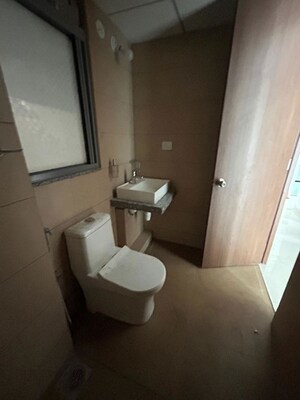 Bathroom in 1 BHK Apartment at Kalpataru Immensa, Kolshet Road – for Rent