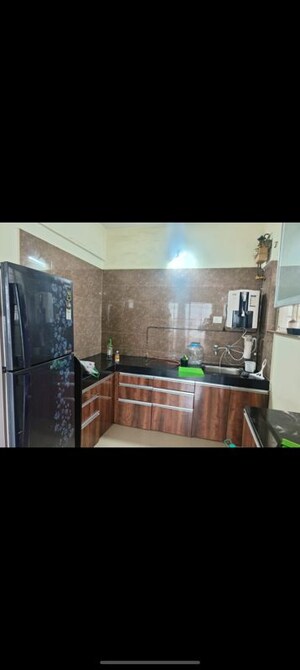Kitchen in 2 BHK Apartment at Manav Silver Skyscapes, Wakad – for Rent
