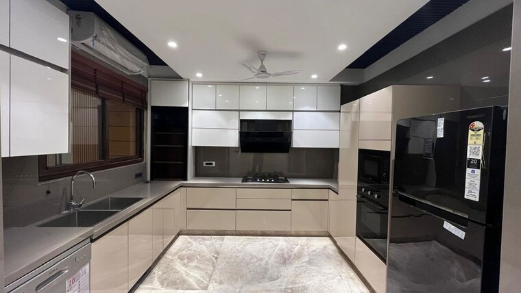 Kitchen, sushant lok i 4 Bedroom 300 Sq.Yd. Builder Floor In Sushant Lok I Gurgaon 10348914