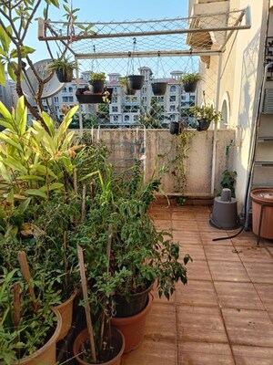 Balcony in 3 BHK Apartment at Karia Konark Campus, Viman Nagar – for Rent