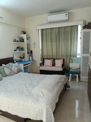 Bedroom in 3 BHK Apartment at Karia Konark Campus, Viman Nagar – for Rent