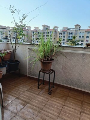 Balcony in 3 BHK Apartment at Karia Konark Campus, Viman Nagar – for Rent