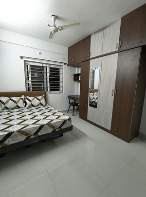 Bedroom in 1 BHK Apartment at Krishna Residency Kadubeesanahalli, Kadubeesanahalli – for Rent