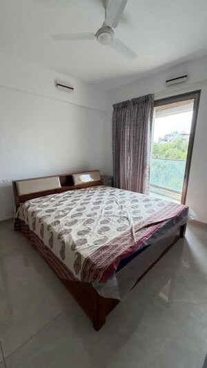 Bedroom in 3 BHK Apartment at Pandit Javdekar The Crest, Aundh – for Rent