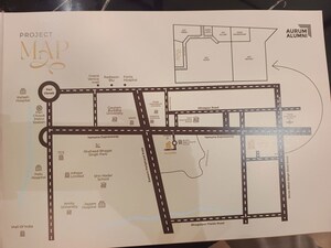 Floor Plan in 3 BHK Apartment at Aurum Alumni Bliss, Sector 22d Yamuna Expressway – for Sale