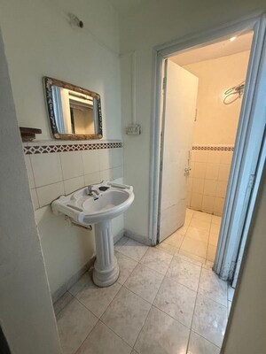 Bathroom in 1 BHK Apartment at BU Bhandari Rakshak Nagar, Kharadi – for Rent