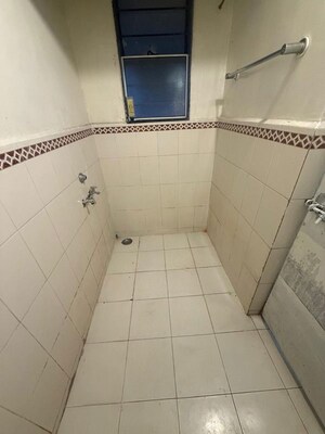 Bathroom in 1 BHK Apartment at BU Bhandari Rakshak Nagar, Kharadi – for Rent