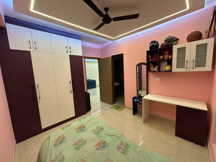 Bedroom, supreme-estia-phase-1 3 Bedroom 1306 Sq.Ft. Apartment In Baner Pune 10349088