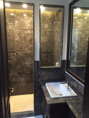 Bathroom in 4 BHK Builder Floor at South Extension ii – for Rent