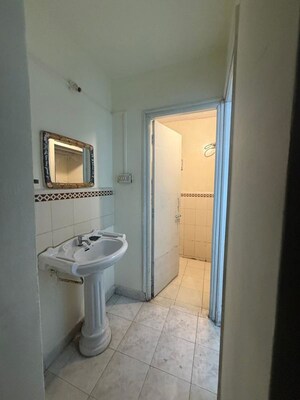 Bathroom in 1 BHK Apartment at BU Bhandari Rakshak Nagar, Kharadi – for Rent