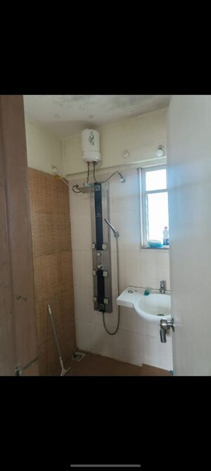 Bathroom in 2 BHK Apartment at Manav Silver Skyscapes, Wakad – for Rent