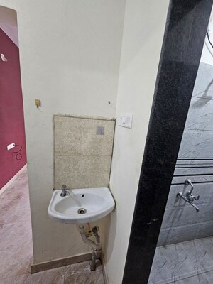 Bathroom in 1 BHK Apartment at Sai Chetna Residency, Kharadi – for Rent