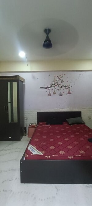 Bedroom in 1 BHK Apartment at Baba Solitaire, Vashi Sector 26 – for Rent