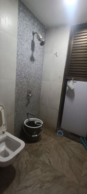 Bathroom in 1 BHK Apartment at Baba Solitaire, Vashi Sector 26 – for Rent