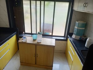 Kitchen in 1 BHK Apartment at Nagari Niwara CHS, Goregaon East – for Rent