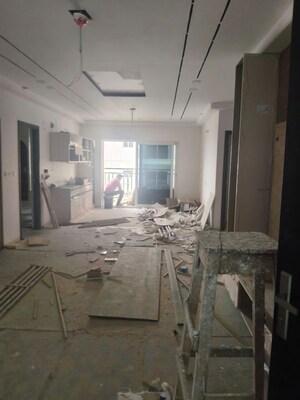 Kitchen in 3 BHK Apartment at Rajapushpa Provincia, Narsingi – for Rent