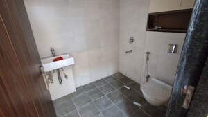 Bathroom in 3 BHK Apartment at Rajapushpa Provincia, Narsingi – for Rent