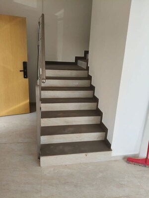 Staircase in 4 BHK Apartment at Kolte Patil Life Republic, Hinjewadi – for Rent