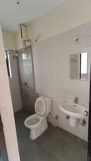 Bathroom in 3 BHK Apartment at Global E Homes, Hinjewadi – for Rent