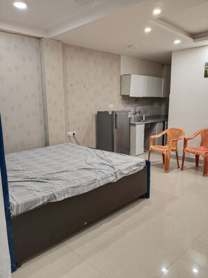 Bedroom in Studio Apartment at Malviya Nagar – for Rent