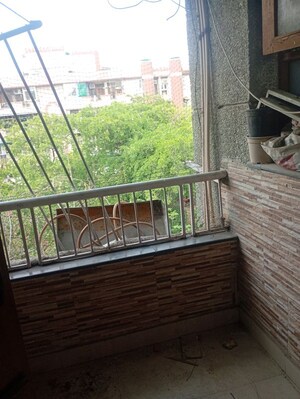 Balcony in 3 BHK Apartment at Sector 12 Dwarka – for Rent