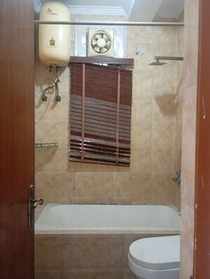 Bathroom in 3 BHK Apartment at Sector 12 Dwarka – for Rent