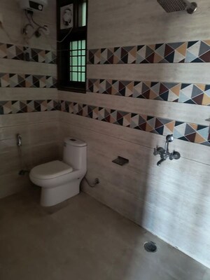 Bathroom in 2 BHK Builder Floor at Sector 23a – for Rent