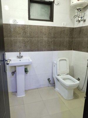 Bathroom in 2 BHK Apartment at Panchsheel Vihar – for Rent
