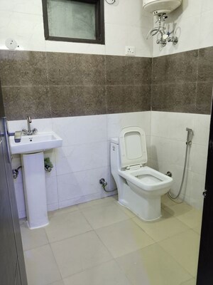 Bathroom in 2 BHK Apartment at Panchsheel Vihar – for Rent