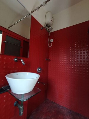 Bathroom in 2 BHK Apartment at Atlanta Manor, Malad East – for Rent
