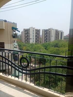 Balcony in 3 BHK Apartment at Sector 13 Dwarka – for Rent