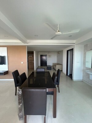 Team Area in 3.5 BHK Apartment at Golf Edge, Gachibowli – for Rent