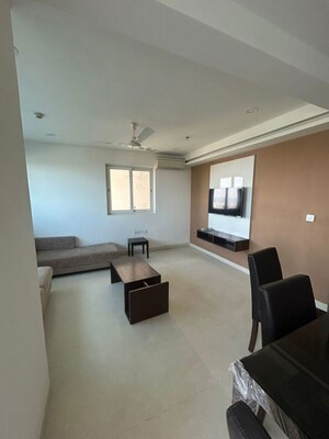Team Area in 3.5 BHK Apartment at Golf Edge, Gachibowli – for Rent