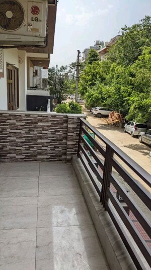 Balcony in 2 BHK Builder Floor at Ardee City, Sector 52 – for Rent