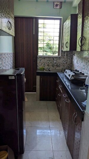 Kitchen in 2 BHK Builder Floor at Ardee City, Sector 52 – for Rent