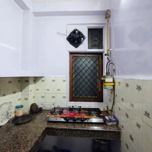 Kitchen in 3 BHK Apartment at Dilshad Colony – for Sale