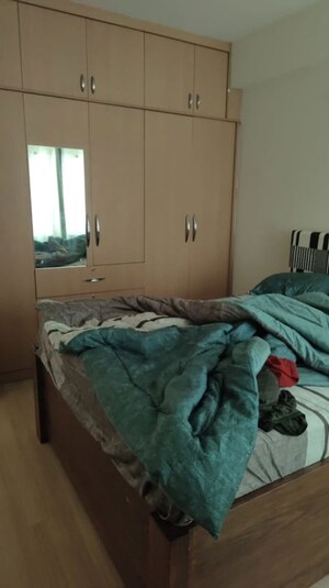 Bedroom in 3 BHK Apartment at DLF Westend Heights New Town, Akshayanagar – for Rent