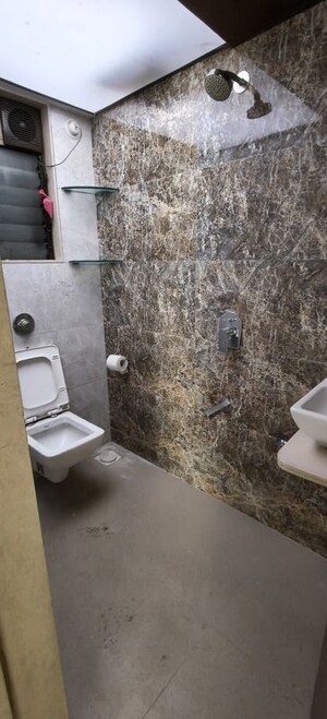 Bathroom in 2 BHK Apartment at Kabra Paradise, Andheri West – for Sale