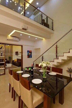 Dining area in 3 BHK Villa at Sathnur – for Sale