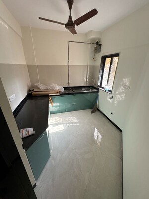Kitchen in 1 BHK Apartment at Runwal Plaza, Vartak Nagar – for Rent
