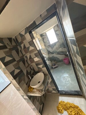 Bathroom in 1 BHK Apartment at Runwal Plaza, Vartak Nagar – for Rent