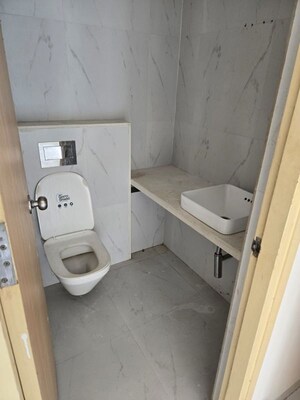 Bathroom in 3 BHK Apartment at Lodha Bel Air, Jogeshwari West – for Rent