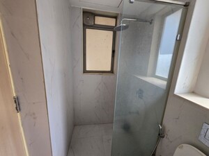 Bathroom in 3 BHK Apartment at Lodha Bel Air, Jogeshwari West – for Rent