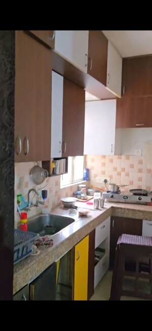 Kitchen in 3 BHK Apartment at SCC Sapphire, Raj Nagar Extension – for Rent
